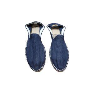 Toni Pons Men's Navy Blue Espadrilles Slip-On Loafer Shoes Jute Sole Size 46 EU